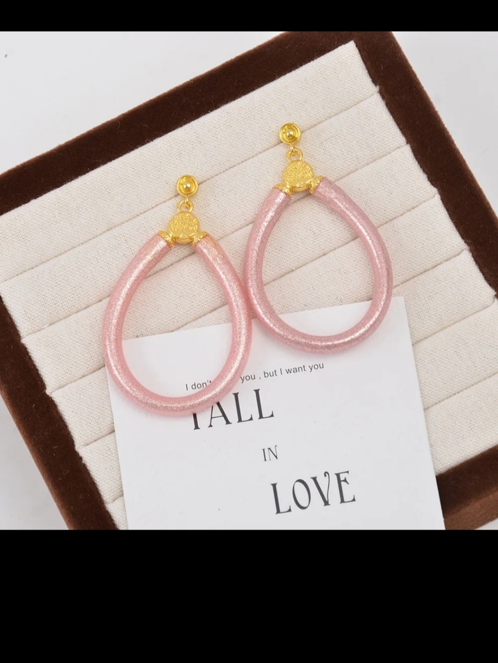 Budha All Weather Womens Earring. Color Pink